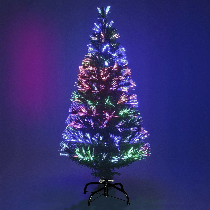 6FT (180CM) FIBRE OPTIC GREEN TREE