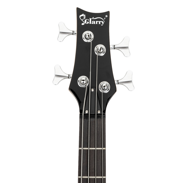 GIB Electric Bass Guitar Full Size 4 String Black