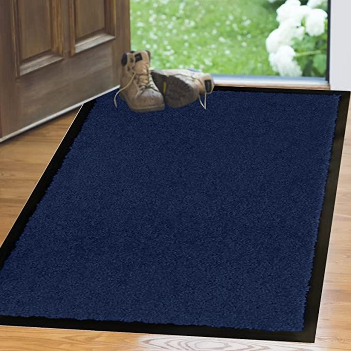 ARRAN 120 X180 BLUE Rubber barrier mat