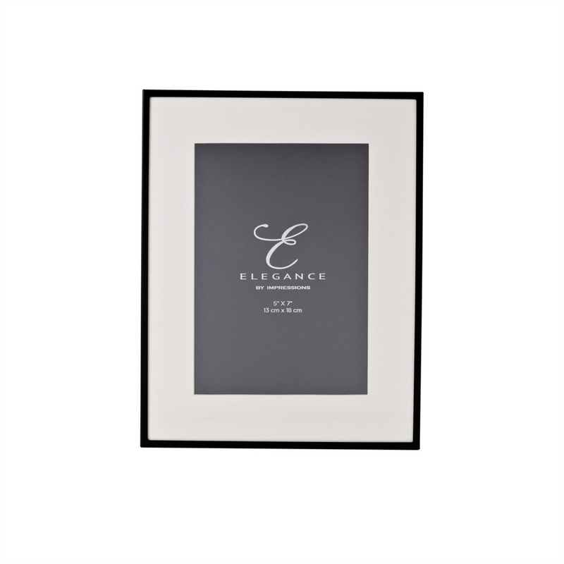 Matt Black 7 Piece Wall Gallery Set
