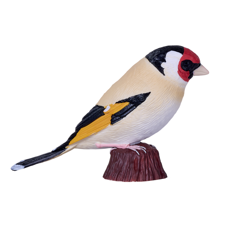 European Goldfinch Mojo Garden Hand Painted Bird