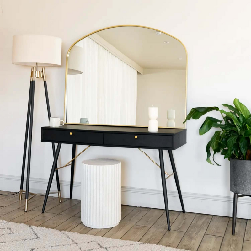 Yōko- Gold Metal Gentle Arch Mirror - 95cm x 120cm
