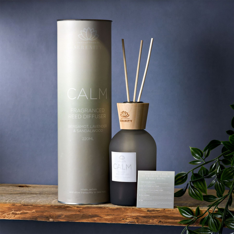 Serenity Calm Diffuser 220ml Bergamot, Lavender & Sandalwood