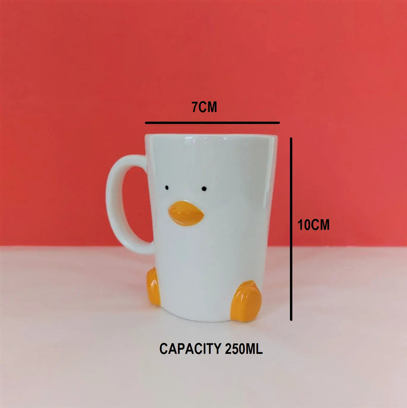 Ceramic Duck Mug (by Haus of Honk)