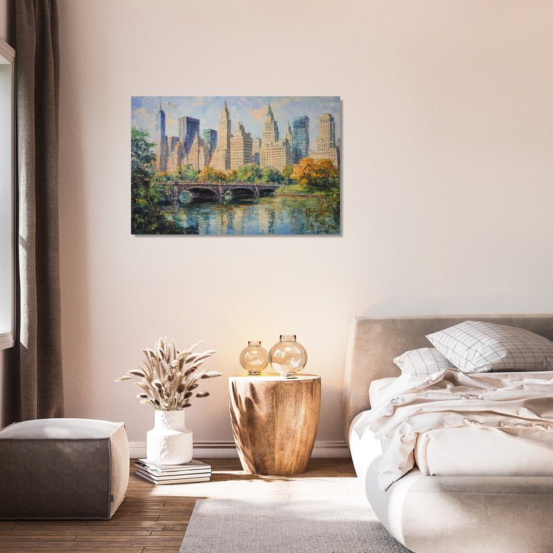 Manhattan Skyscraper Canvas