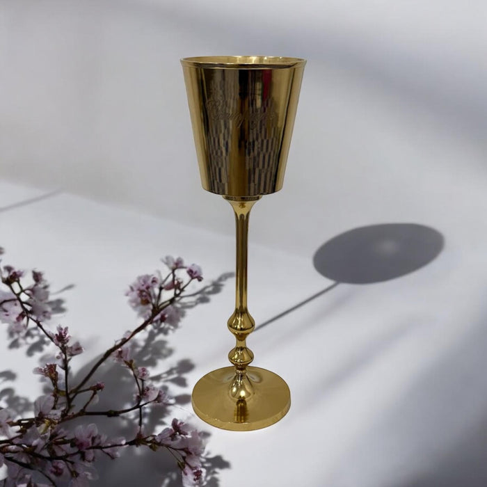 79cm GOLD FLOOR STANDING CHAMPAGNE BUCKET