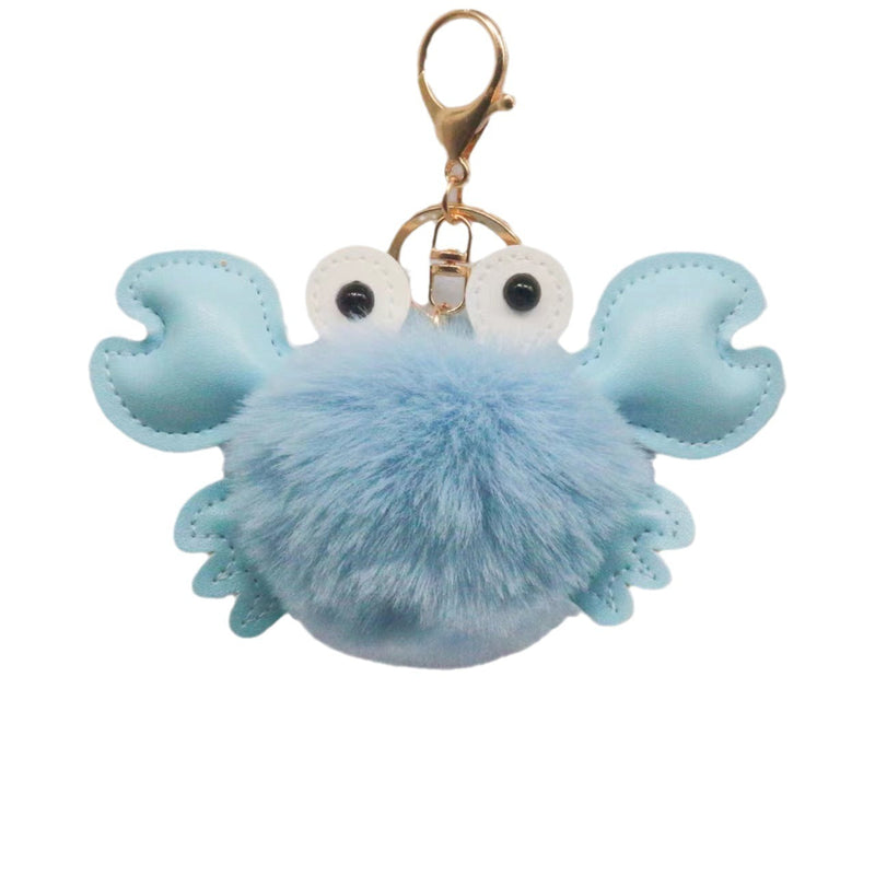 Cartoon Cute Crab Keychain Pendant