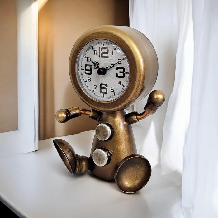 19CM TABLE CLOCK - Fun design