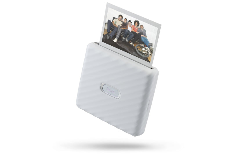Fujifilm Instax PAL Digital Camera with Link Wide Printer Bundle - Ash White
