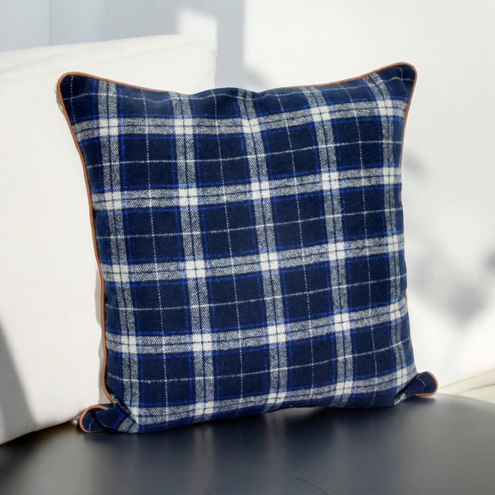 45 X 45CM BLUE CUSHION - COVER ONLY