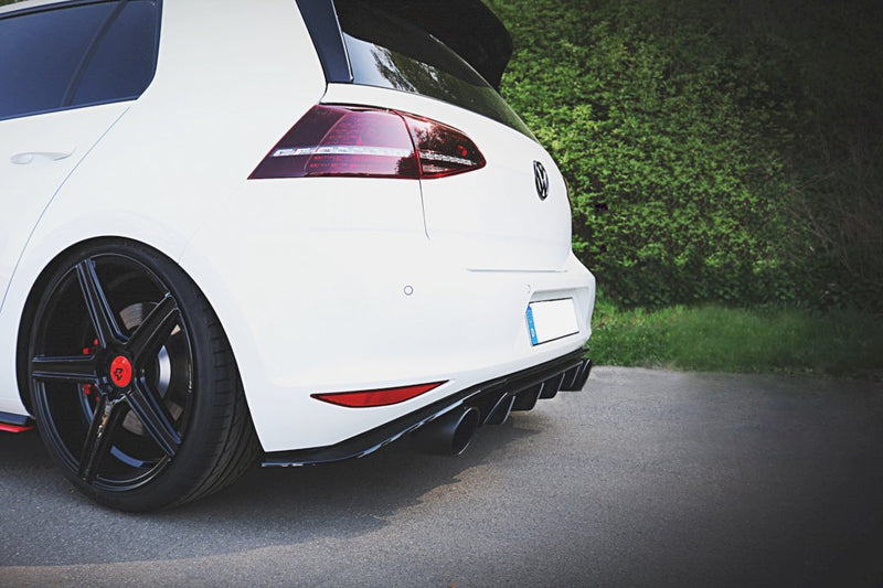 Maxton Design - Rear Valance VW GOLF MK7 GTI Clubsport (2016-2017)