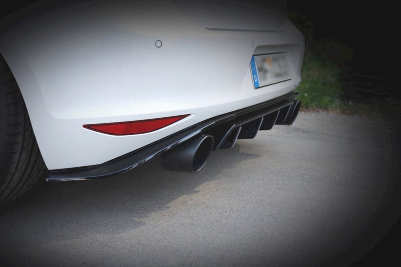 Maxton Design - Rear Valance VW GOLF MK7 GTI Clubsport (2016-2017)