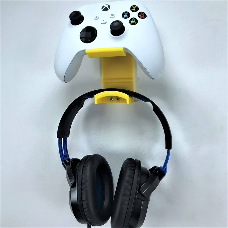 Xbox Controller Wall Mount & Headphone Holder Hanger Bracket For Xbox Series X / Series S / One / One S / One X Remote