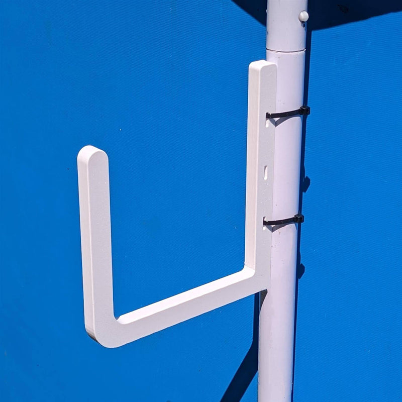 Swimming Pool Cover Holder Storage Rack Folding Side Brackets