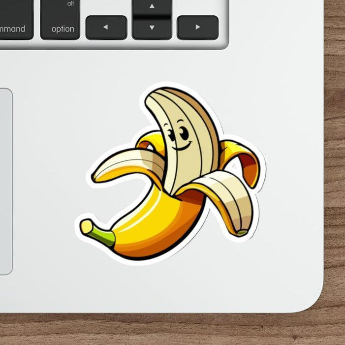 3D Banana Sticker – Waterproof Vinyl