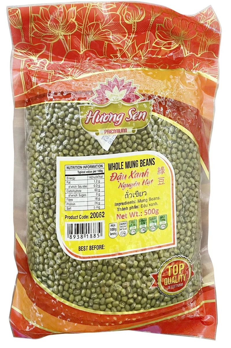HUONG SEN Whole Mung Beans 500g