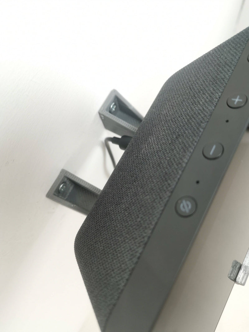Echo Show 5 Wall Mount Wall Bracket Stand : Grey (Angled Or Upright)