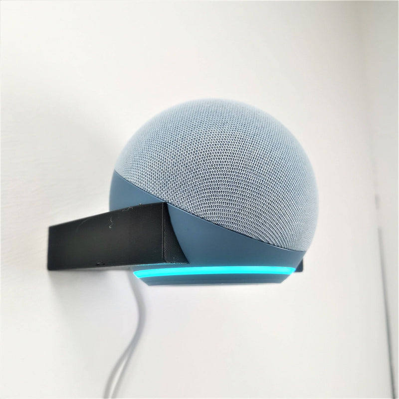 Echo Dot 4th Generation Wall Bracket Wall Mount Holder Half Cup