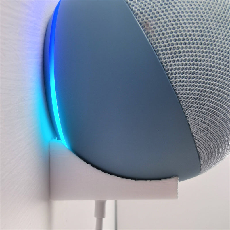 Echo Dot 4th Generation Wall Mount Wall Bracket Mini Hidden Holder