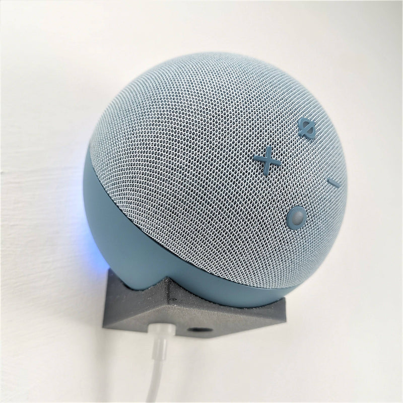 Echo Dot 4th Generation Wall Mount Wall Bracket Mini Hidden Holder