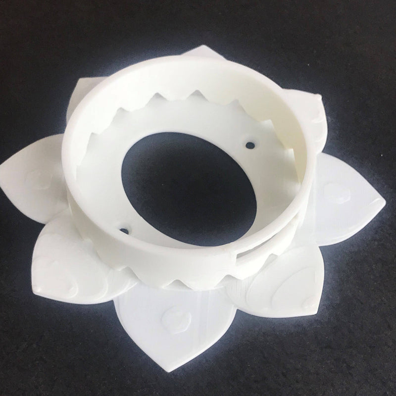 Echo Dot Wall Bracket : Flower Cup Style