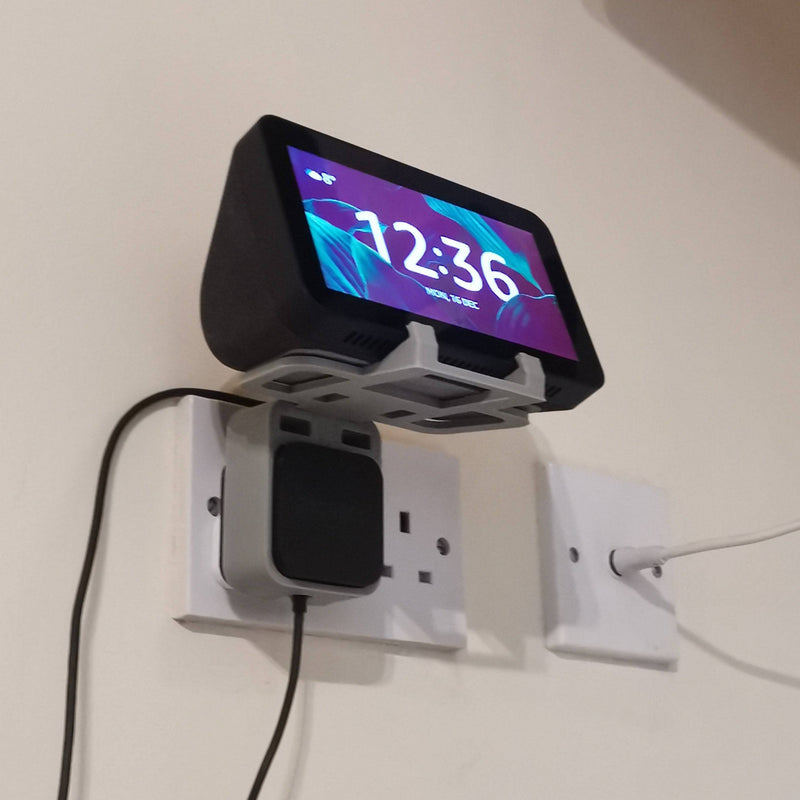 Echo Show 5 Plug Bracket Plug Mount - Angled