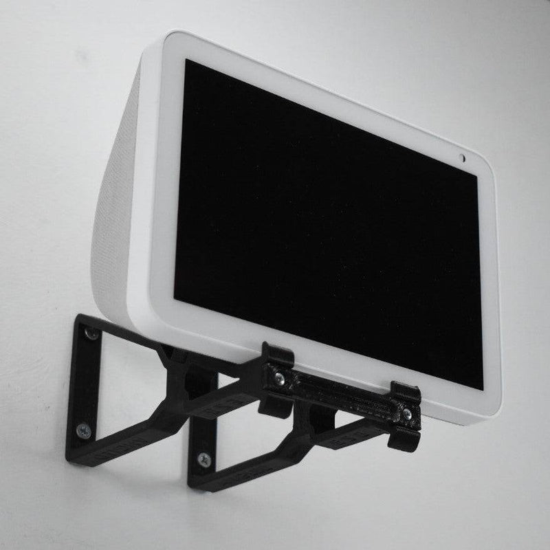 Echo Show 8 Wall Mount Wall Bracket Adjustable Tilt Multi Function - Upright & Angled