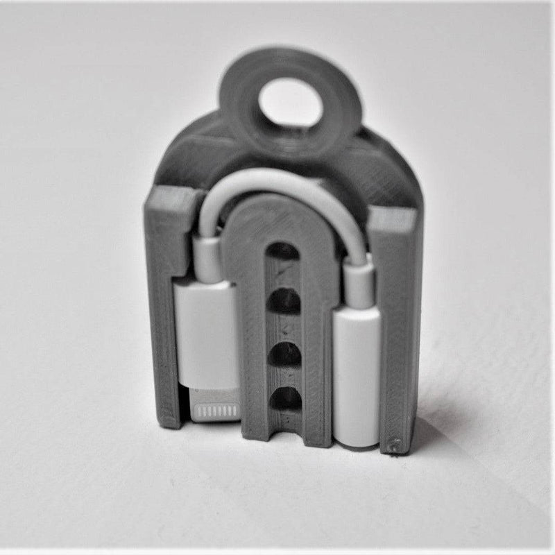 Apple Iphone Lightning Headphone Adapter - Keyring Holder