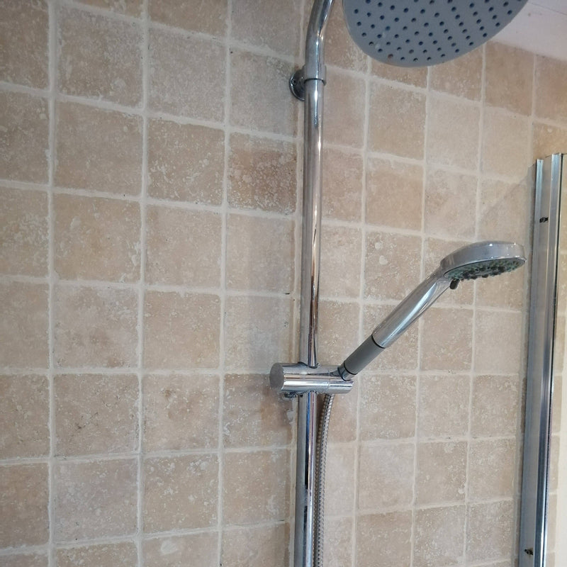Shower Head Extender Grey