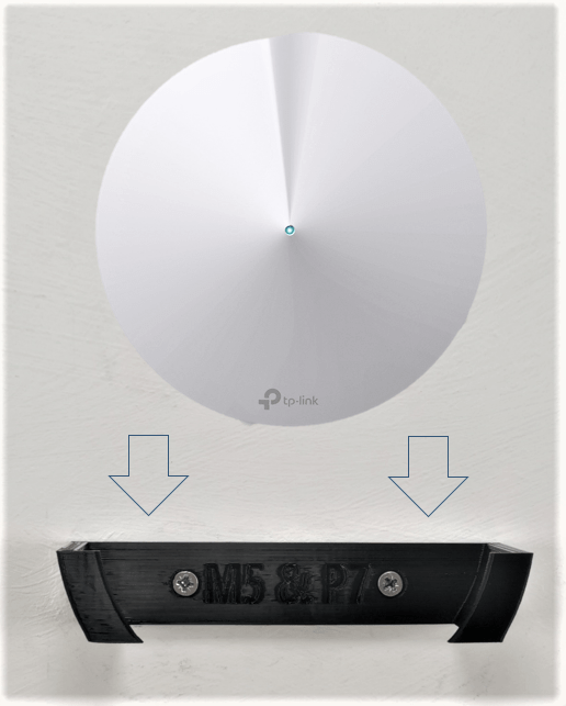 Tp Link Deco M5 & P7 Wall Mount Wall Bracket For Wifi Mesh System