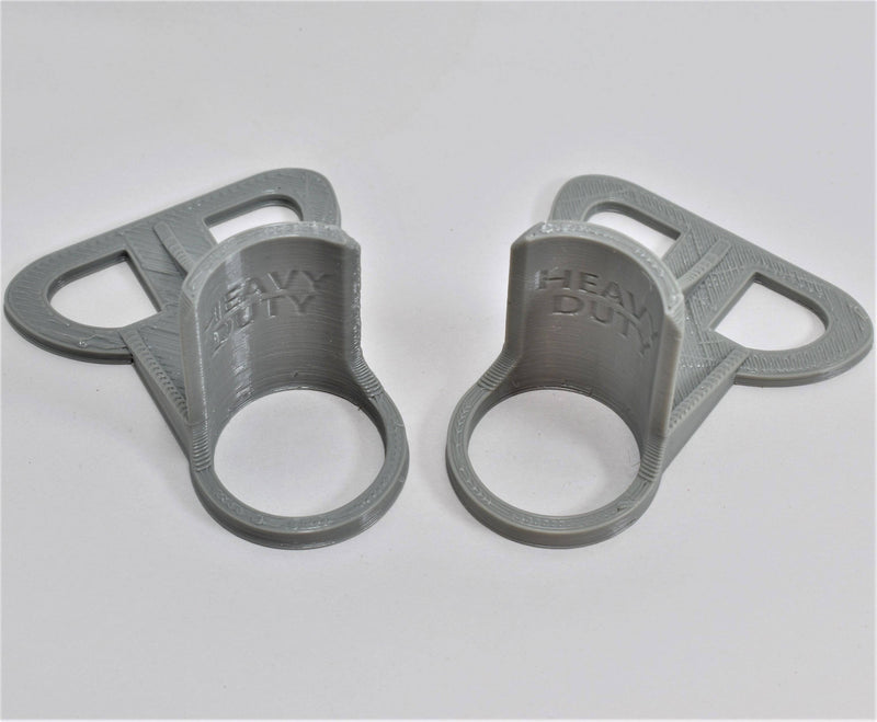 2 X Swimming Pool Pipe Holders, Anti Puncture, Anti Tear, Anti Strain (Standard Grey Gen 2)