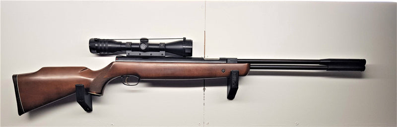 Wall Brackets To Mount A Rifle Horizontally Onto The Wall (2 Pcs)