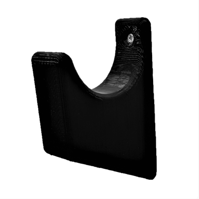 Wall Brackets To Mount A Rifle Horizontally Onto The Wall (2 Pcs)