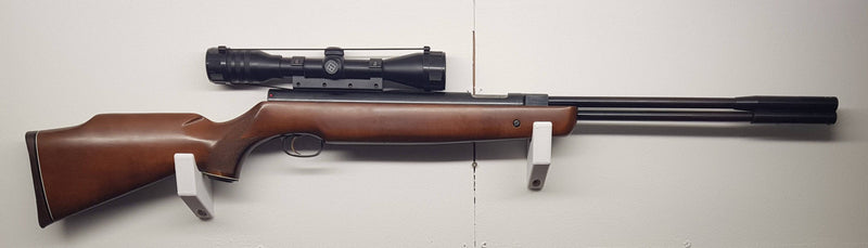 Wall Brackets To Mount A Rifle Horizontally Onto The Wall (2 Pcs)