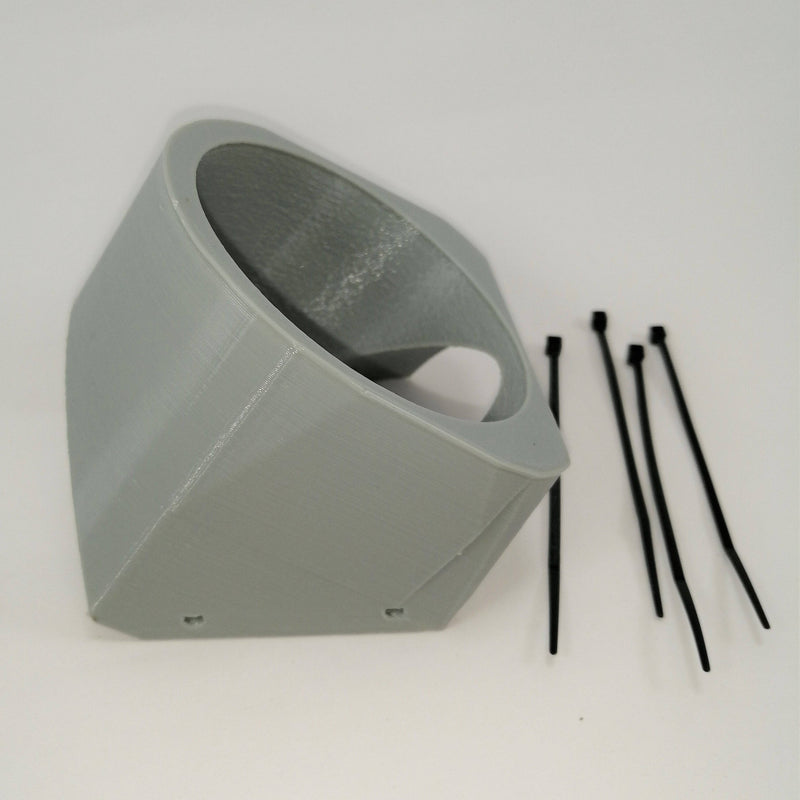 Bike Bottle Bracket Coffee Cup Adaptor Holds Standard Coffee Cups : Grey