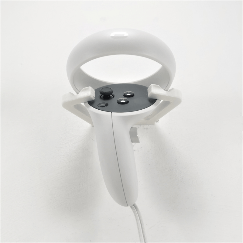 Wall Mount Wall Bracket Accessories Kit For Oculus Quest 2 : White