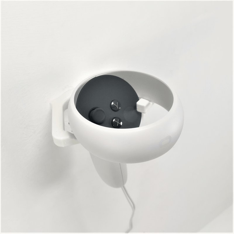 Wall Mount Wall Bracket Accessories Kit For Oculus Quest 2 : White