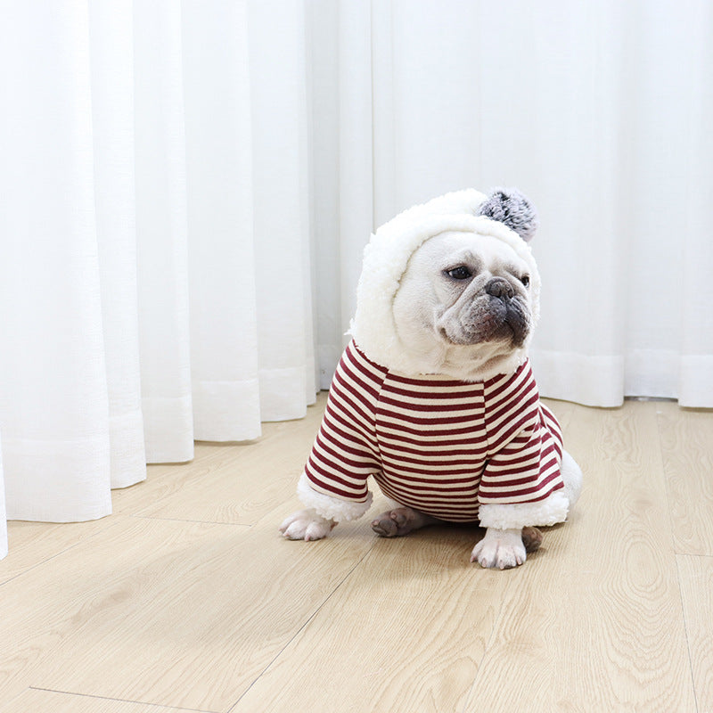 Lamb Wool Cute Cartoon Hoodie