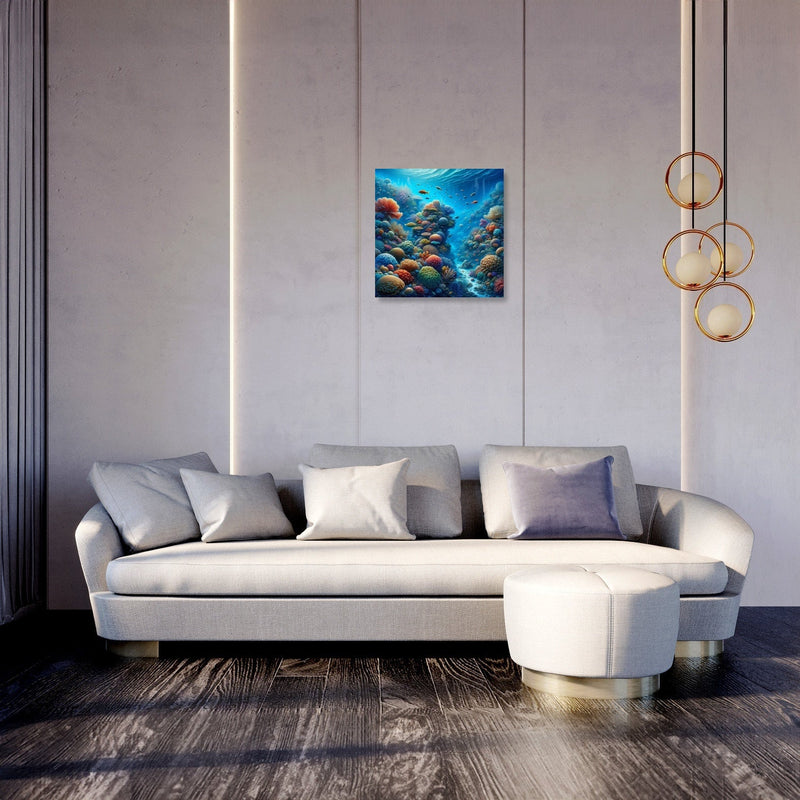 Coral Reef Symphony Canvas