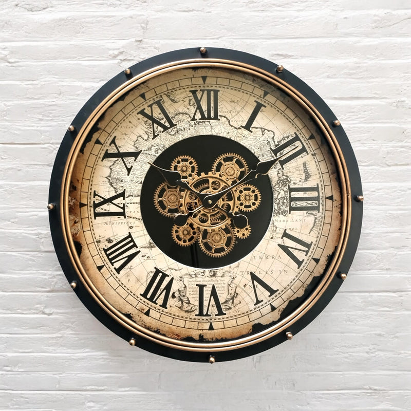 60CM GEAR CLOCK