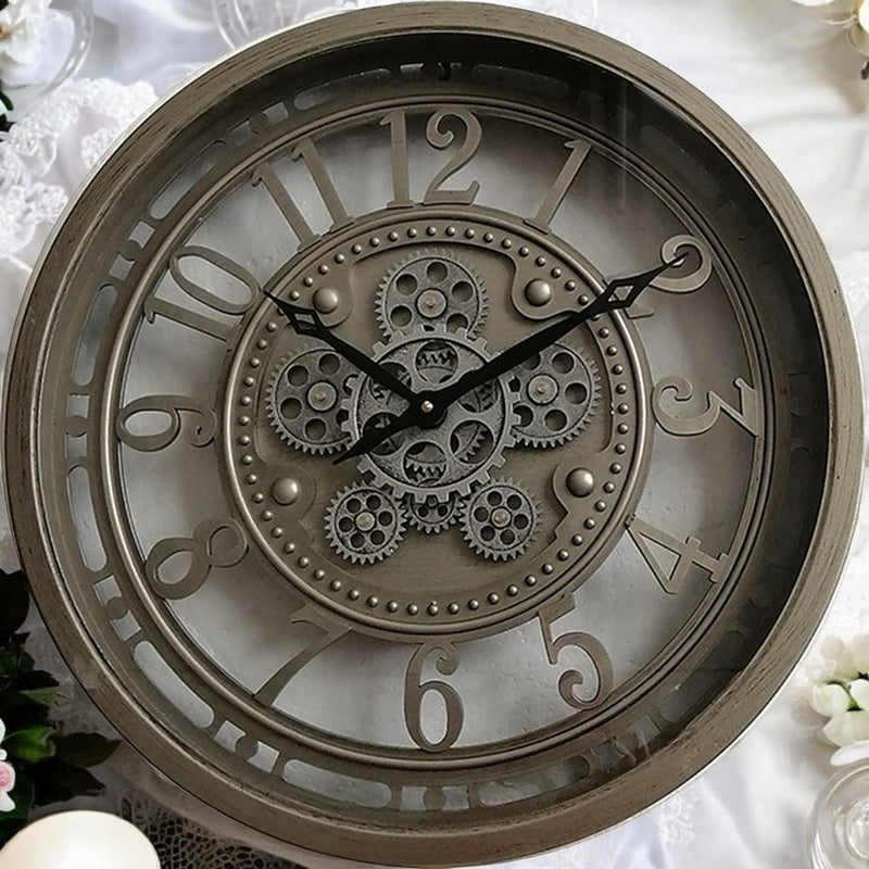 46CM GEAR CLOCK
