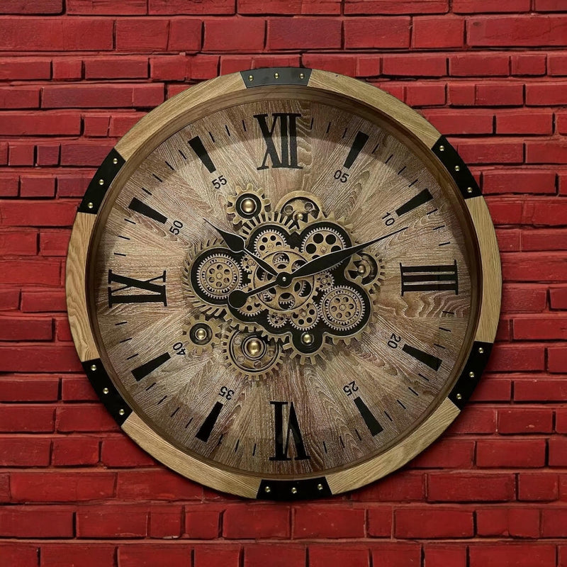 68CM GEAR CLOCK