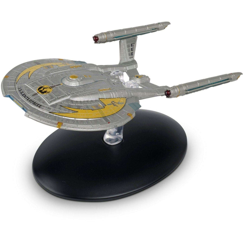 #02 I.S.S. Enterprise NX-01 Mirror Universe Model Die Cast Ship BONUS ISSUE M2 (Eaglemoss / Star Trek)