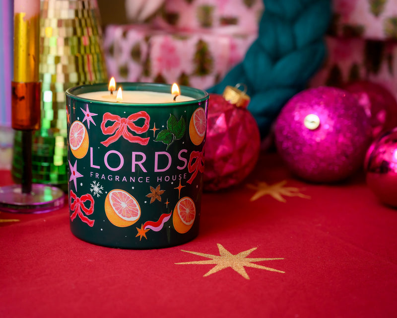 Yala | Spiced Tea & Amber Autumn Winter 3-Wick Scented Candle