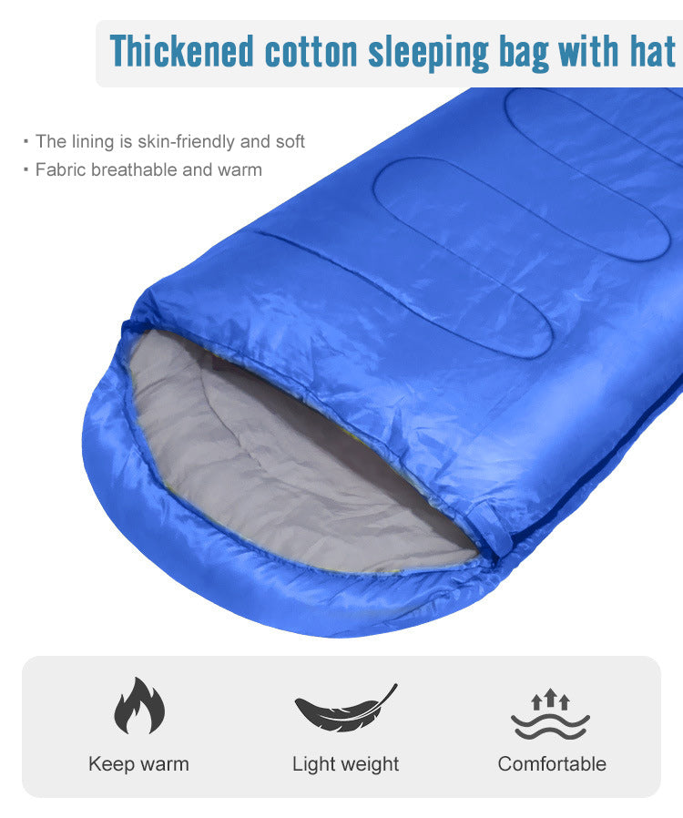 4-Season Camping Sleeping Bag - Lightweight & Durable for Outdoor Travel
