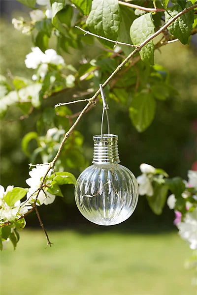 Solar LED Orb Lights Hanging 4pc