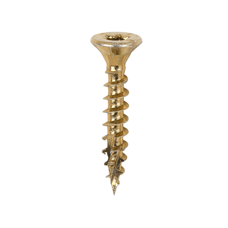 C2 Clamp-Fix - TX - Double Countersunk with Ribs - Twin-Cut - Yellow