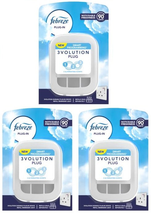 3 x Febreze 3volution Plug - 1 PACK