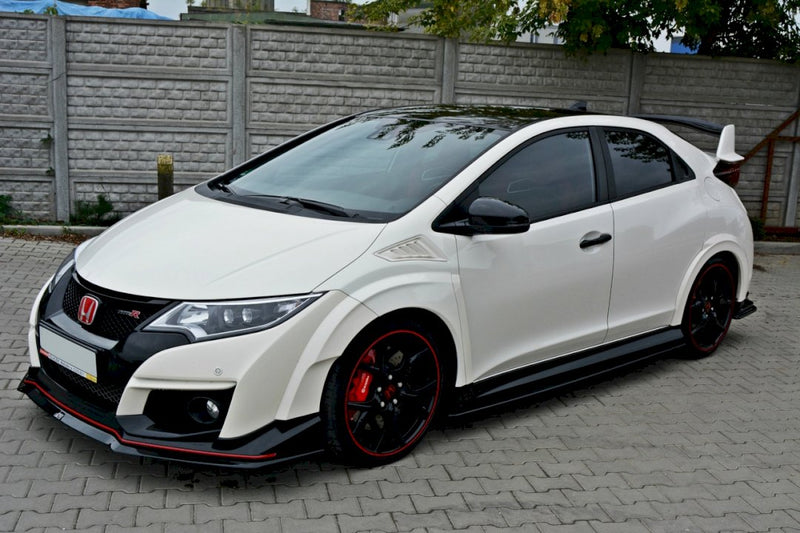 Maxton Design - FRONT SPLITTER V.2 HONDA CIVIC IX TYPE R (2015-2017)