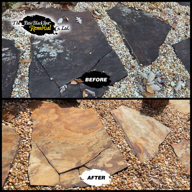 Patio Black Spot Remover For Natural Stone